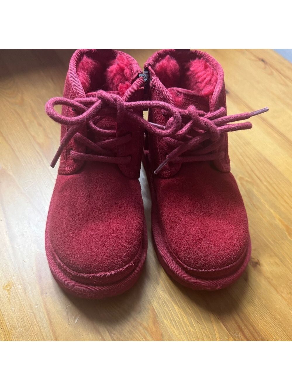 Ugg red neumel boots size 11